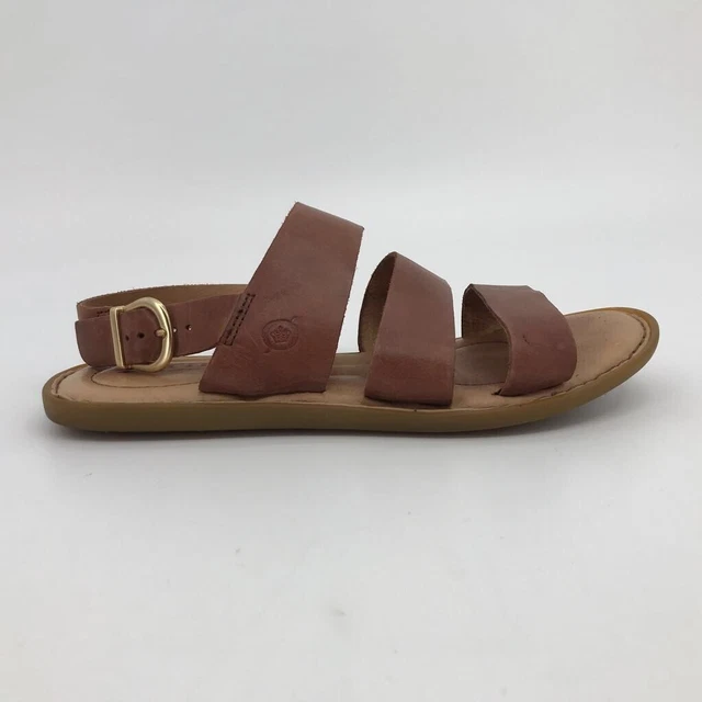TEVA WOMENS KAYENTA Sport Sandals Brown Leather Adjustable Strap