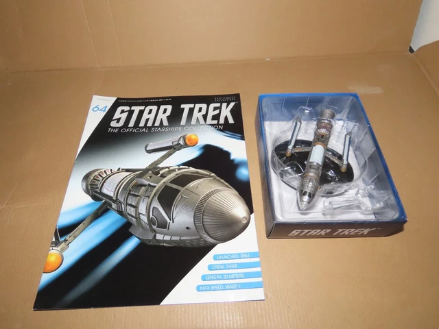Eaglemoss Star Trek Official Starship Collection #64 The Phoenix +Mag