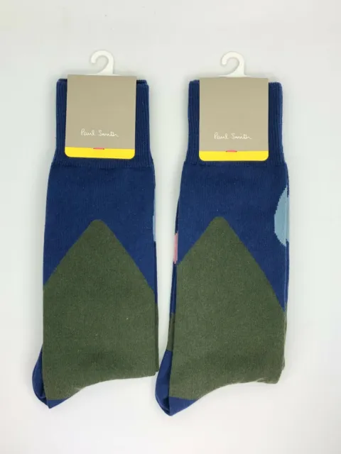 Brand New Paul Smith Cotton Blend Socks X 2 Pairs