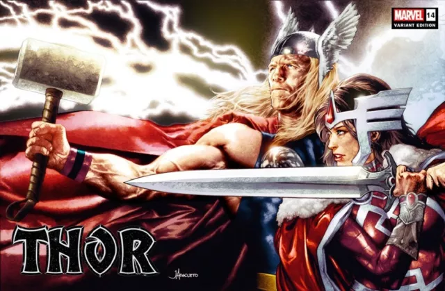 Thor #14 (2021) Jay Anacleto Wraparound Cover A Variant Cover Marvel Comics