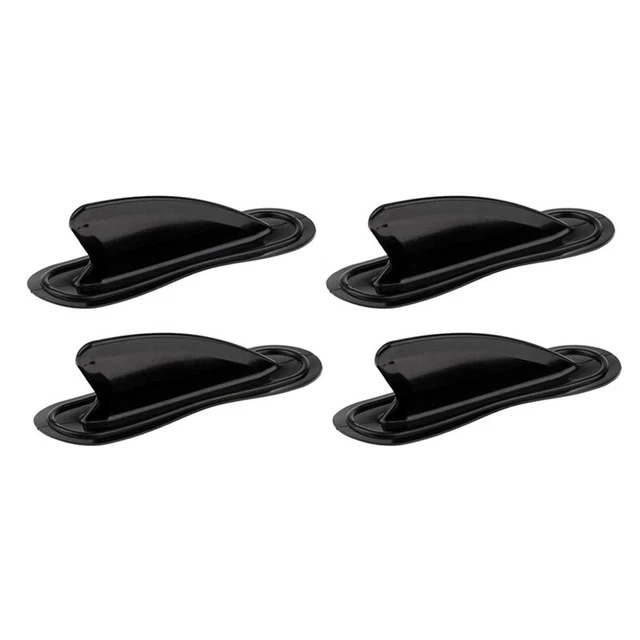 4 Pcs Kayak Tracking Fin,Inflatable Boat Shark Fin Watershed Board Fin Moun Z7N3