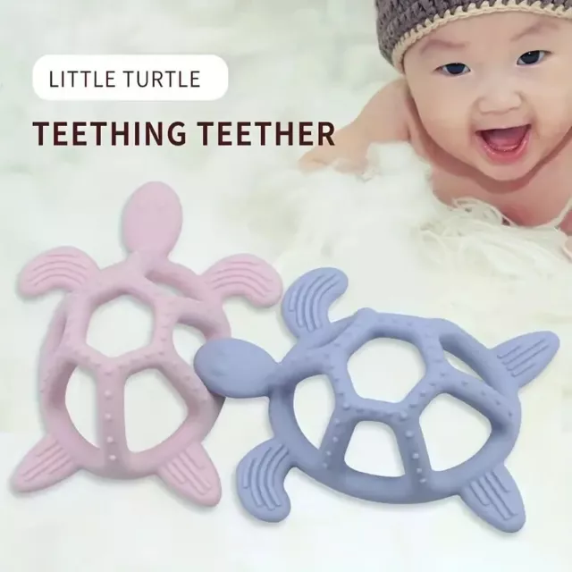 Silicone Baby Toddler Teething Sensory Silicone Teether Chew BPA Free Soft