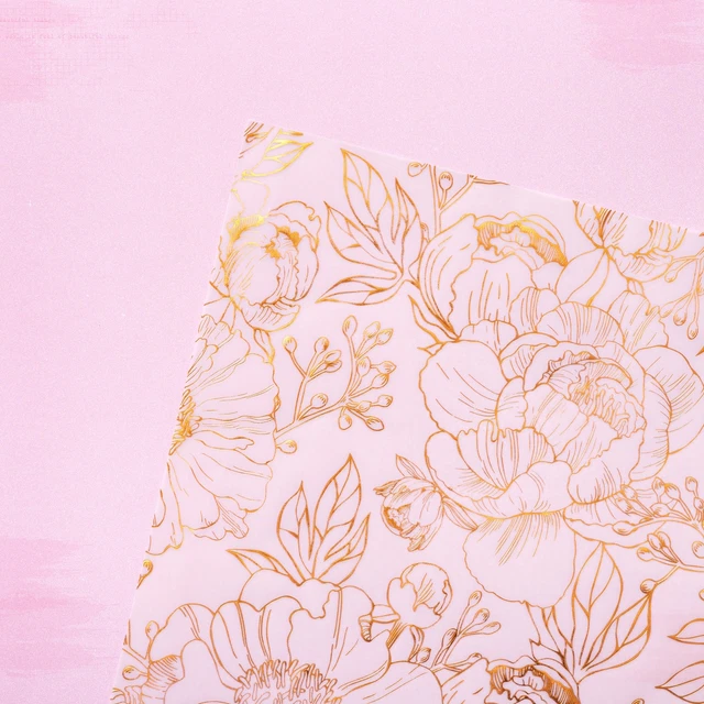 Papel especial Beautiful Things 12""X12""-pergamino con lámina de cobre -34013667