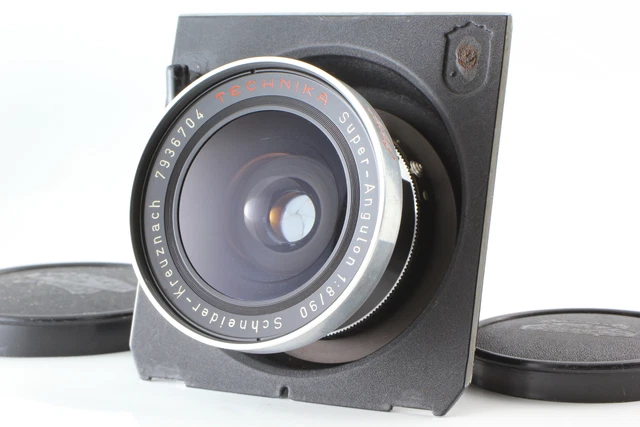 Linhof Moelle EXC+ 5] schneider Kreuznach Super Angulon 90mm F/8 Lentille De