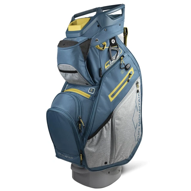 NEW SUN MOUNTAIN Golf 2022 C130 Supercharged Cart Bag Charcoal