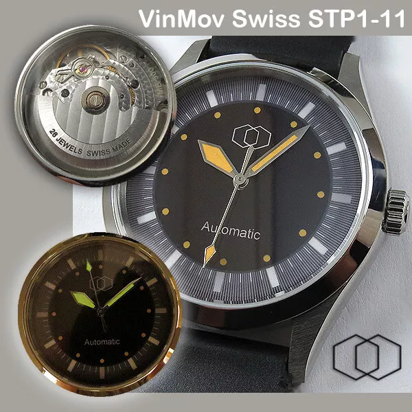 VINMOV NOS MB Automatic Vintage Uhrwerk Neuer Uhr Vinmov 17 034