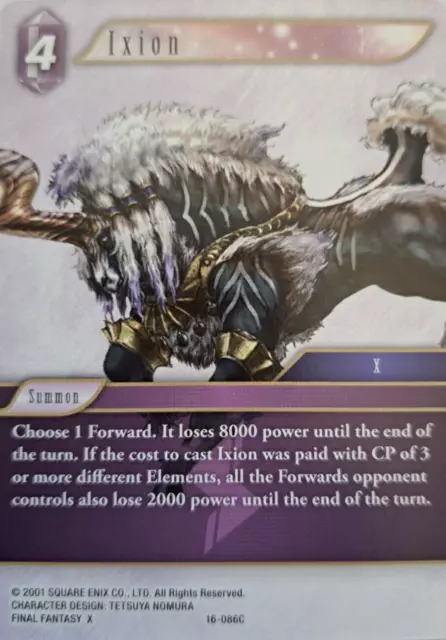 Ixion 16/086C - OPUS 16 Final Fantasy TCG