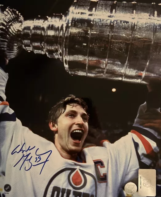 Wayne Gretzky Autographed Signed Edmonton Oilers Stanley Cup Photo Reprint