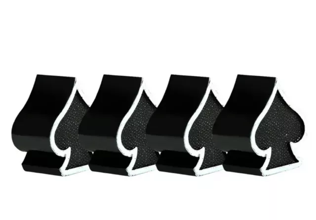 Black Spade Air Valve Caps Stem Covers