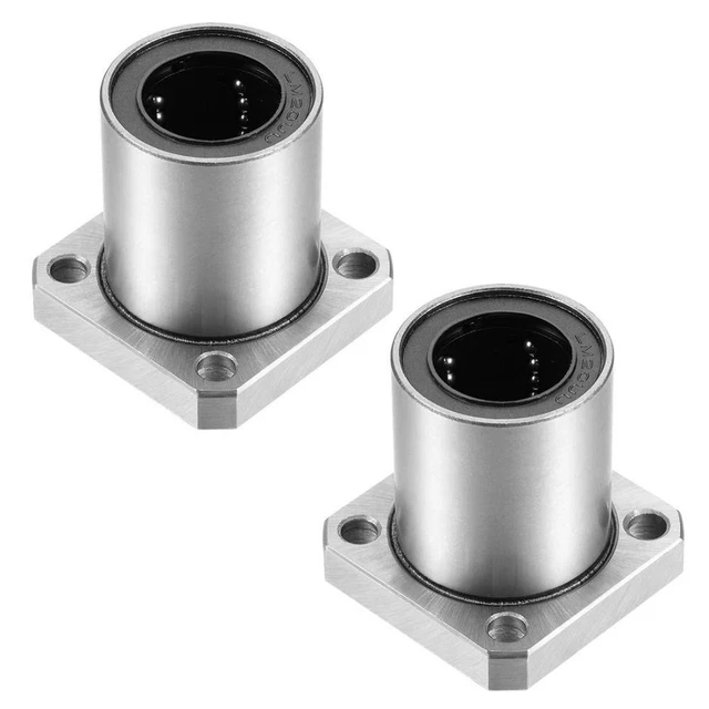 2 Pcs Steel Linear Motion Bushing 20mm Bore Dia Bearings  3D Printer