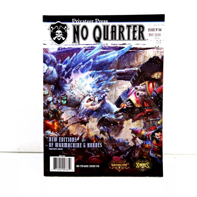 Privateer Press No Quarter Magazine Issue No. 66 May 2016 Tabletop Gaming