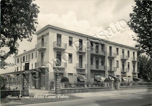 Cartolina di Abano Terme, hotel - Padova