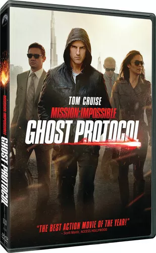Mission: Impossible: Ghost Protocol (DVD, 2011) Tom Cruise WORLD SHIP AVAIL