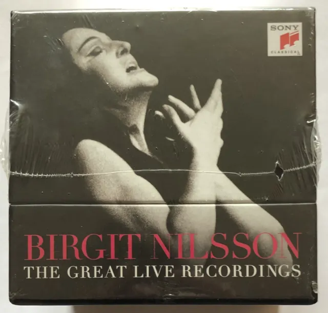 Birgit Nilsson The Great Live Recordings 31 CD Box Set New Sealed 88985392322