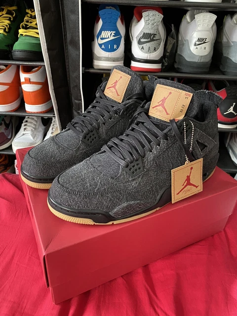 nike air jordan 4 levis black
