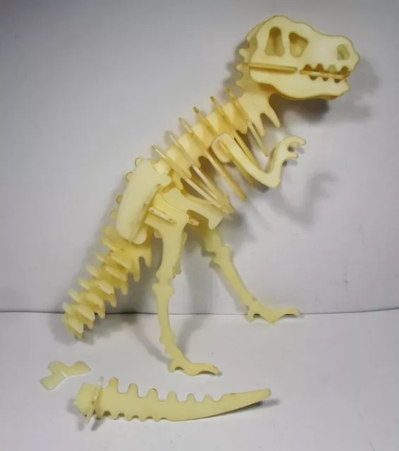 ORBIS De AGOSTINI 1995 DINOSAURS MAGAZINE TYRANNOSAURUS REX T-REX SKELETON B