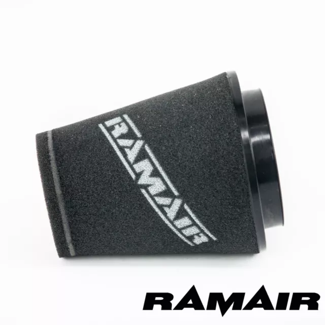 Filtro de aire de espuma personalizada de admisión de inducción universal Ramair Performance - 100 mm ID