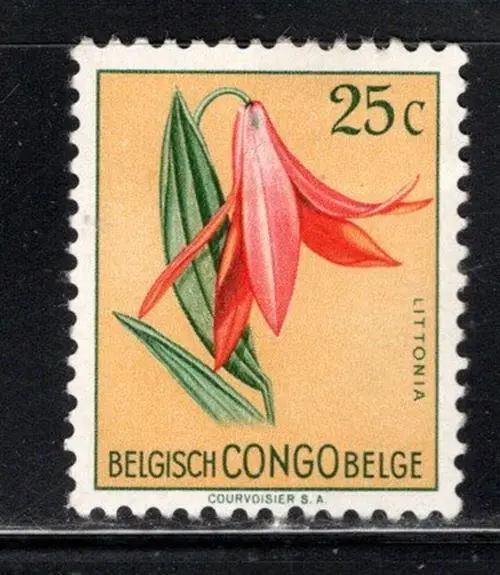 Belgium Colonies Belgian Congo  Stamps Mint Hinged Lot 1709Ba