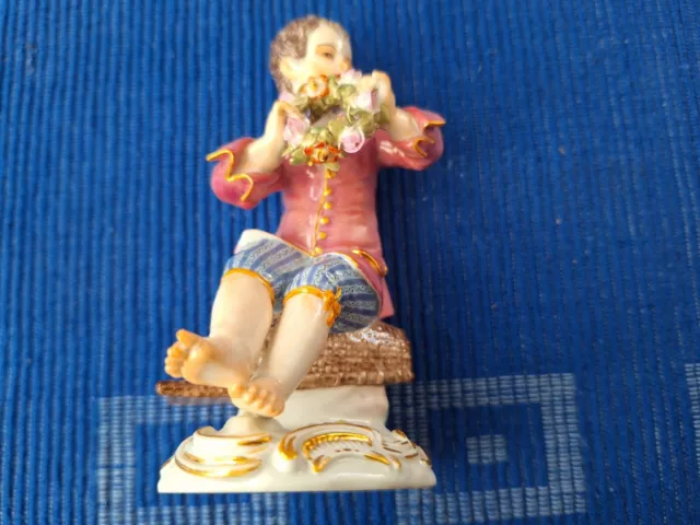 Meissen Porzellan Figur 60328 Gärtnerkind unbeschädigt Vitrinen Ware / 1. Wahl