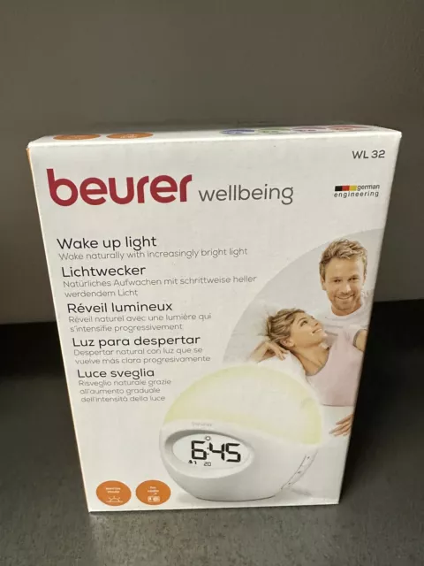 Beurer WL 32 Sveglia luminosa Bianco
