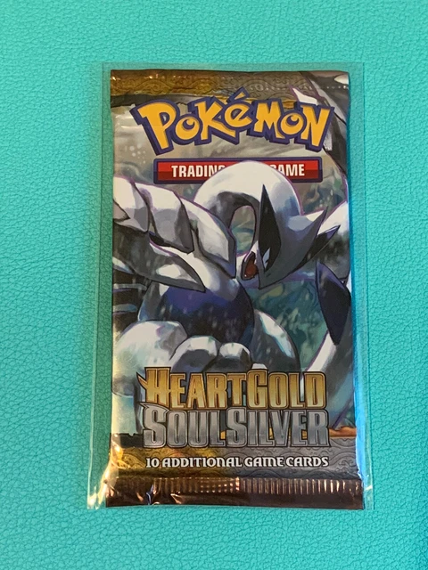 Pokemon Heart Gold Soul Silver Base Booster Pack - Lugia Artwork  - New/Sealed