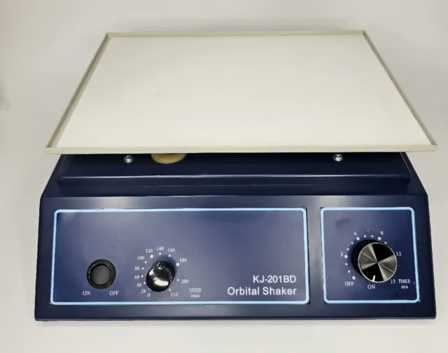 Orbital Rotator Shaker Adjust Variable Speed Oscillator Lab Destaining KJ-201BD