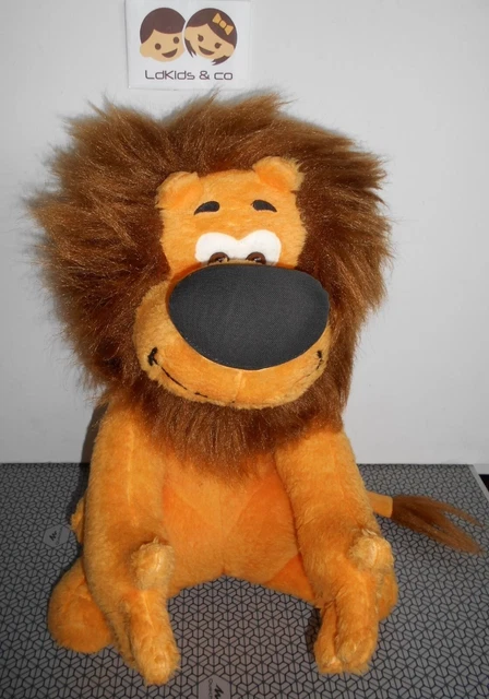 Grande Peluche Publicitaire Lion Crédit Lyonnais - 42 Cm - France - Tour De France