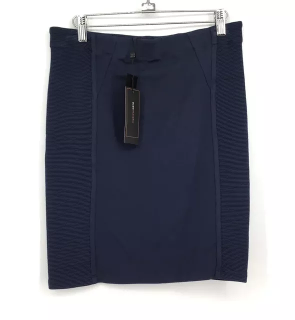 NWT BCBGMaxazria Women's Blue Pencil Skirt - Size M