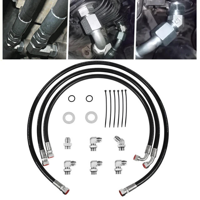 Transmission Cooler Lines Hoses For Duramax Chevy/GMC 6.6L w /Allison 2006-2010