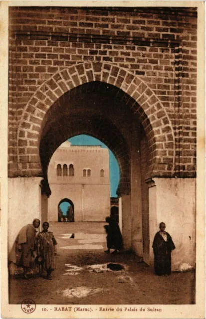 CPA AK RABAT - Entrée du Palais du Sultan MAROC (796634)