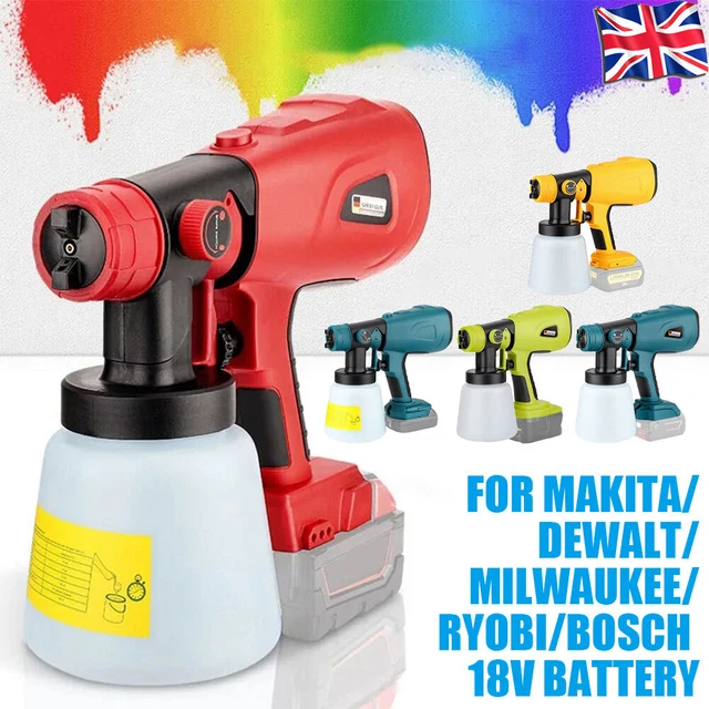 Milwaukee battery spray 2025 gun