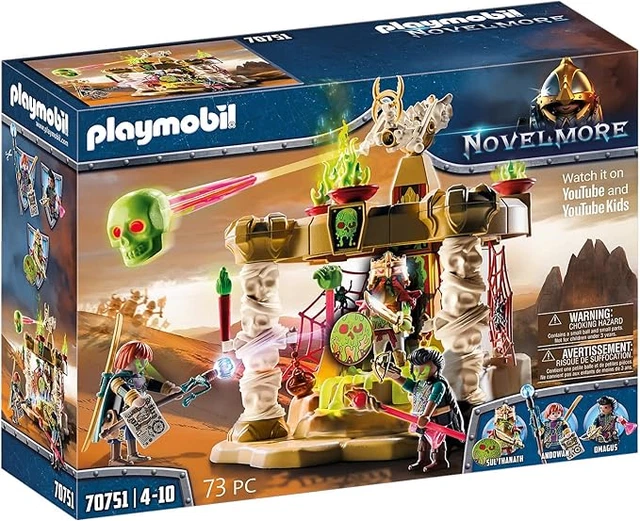 PLAYMOBIL Novelmore Castello Dei Cavalieri 71642 - Set Di Gioco Con 256 Pezzi Per Bambini Dai 4 Anni