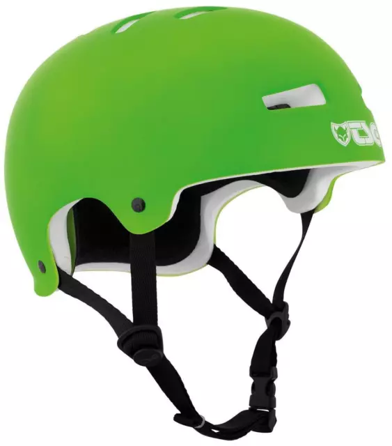 TSG Helm Evolution Skate Helm Fahhradhelm satin lime green