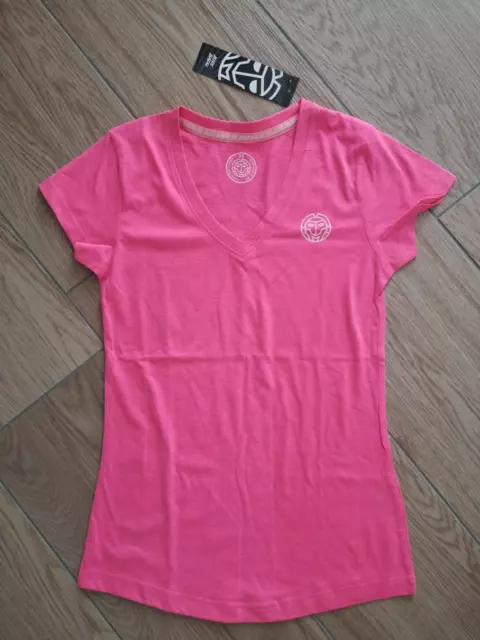 Bidi Badu Damen T-Shirt, XS, neon pink, Neu!