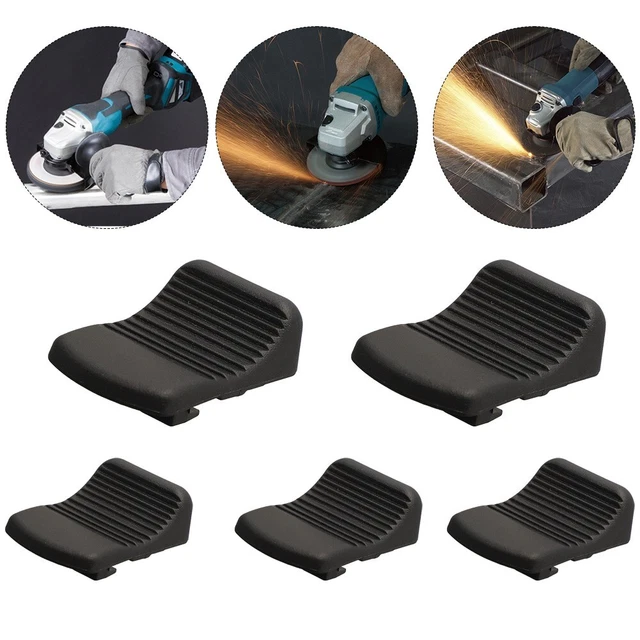 Lot De 5 Boutons D'interrupteur Pour Meuleuse D'angle Bosch GWS6/8-100/125 - Plastique, Remplacement Facile