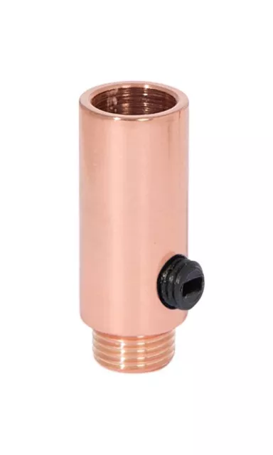 B&P Lamp® 1-5/16 Inch Cord Set Screw Bushing, Polished Copper