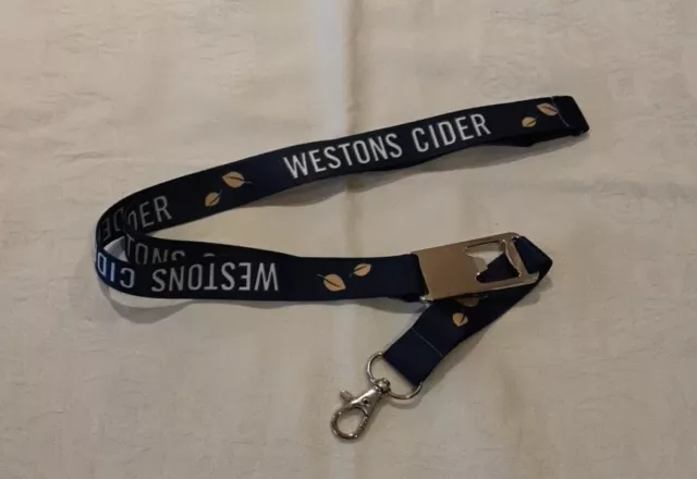Westons Cider Lanyard & Bottle Opener Man Cave Pub Bar