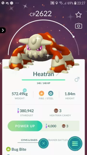 Shiny Zekrom Pokemon Trade Go LV20 Registered / 30 Day Trading Pokémon  Stardust