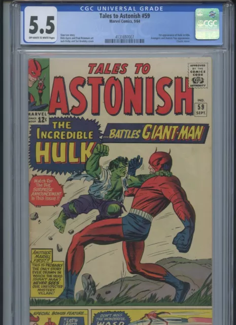 Tales to Astonish #59 (1964) CGC 5.5~