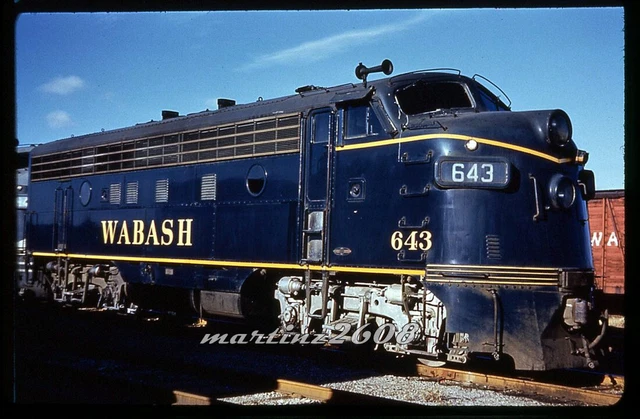 (Mz) Dupe Slide Wabash (Wab) 643 Roster