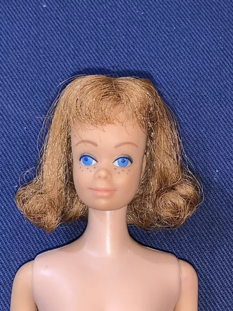 Vintage 1963 Mattel Japan Barbie Midge Doll #860 Straight Leg Strawberry Blonde