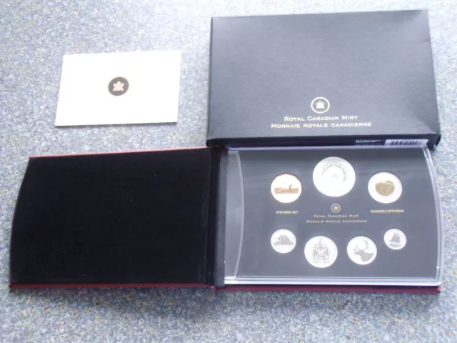 Kanada 2013 KMS PP Kursmünzensatz Polierte proof Silber $ Dollar Cents Bi-Metall