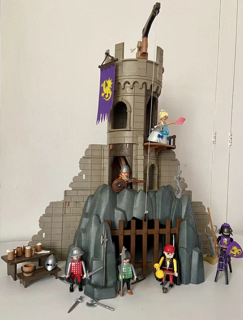 PLAYMOBIL 3666 PORTE Monte Charge Pour Château Moyen âge Médiéval EUR 1 - Foto 11