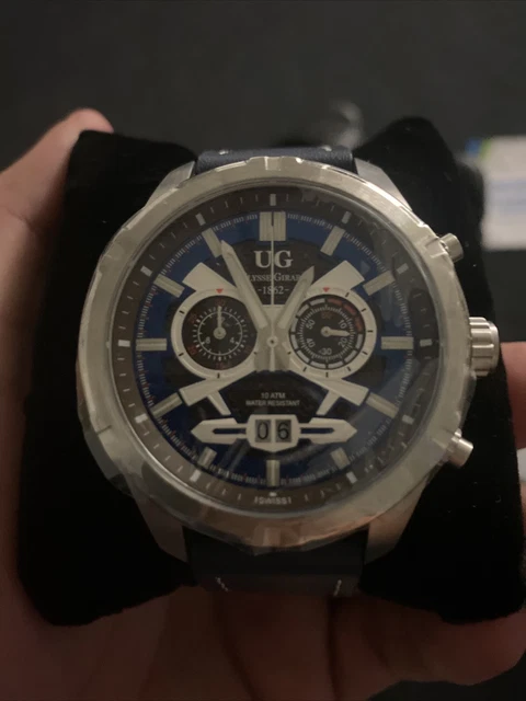 Ulysse girard thibault men's swiss chronograph watch sales
