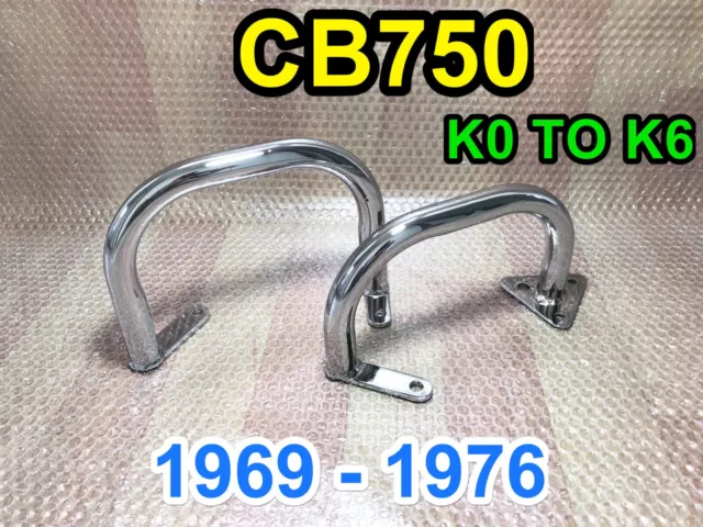 1969-1976 Honda CB750 Quatre K Moteur Garde Barre Acier Chrome CB750 K0 - K6