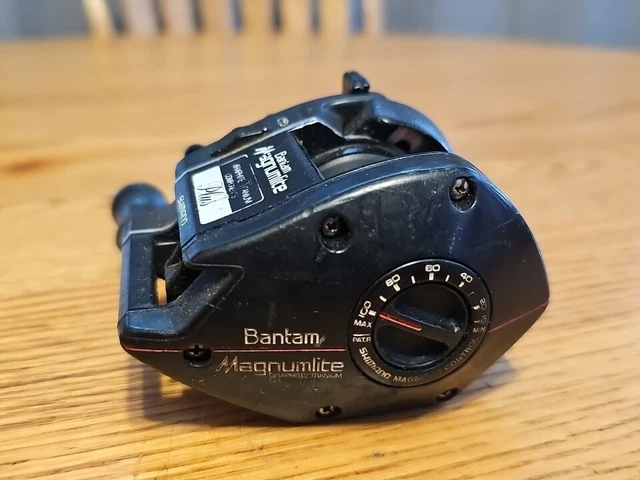 SHIMANO BANTAM MAGNUMLITE 2001SG PLUS LH lever drag fishing reel w