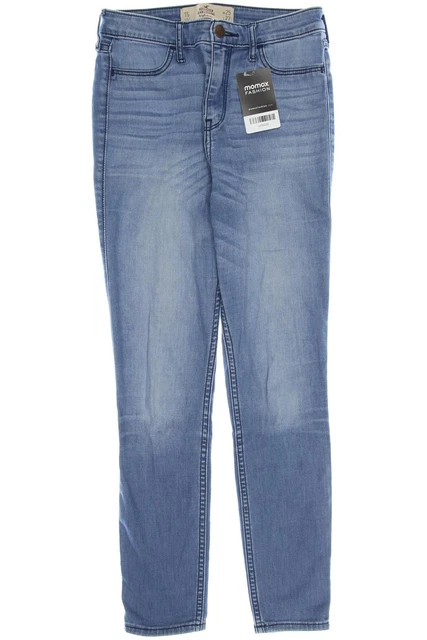 Jeans Hollister pantaloni da donna denim taglia EU 32 (W25) elastan cotone... #ef39030