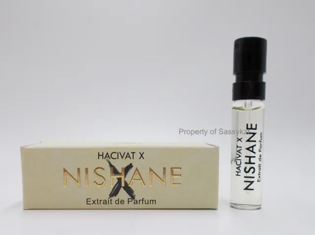 Nishane Hacivat X Extrait de parfum Sample Spray vial 2 ml
