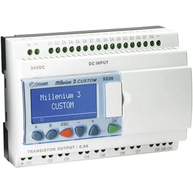 Crouzet 88974163 XD26 R 230VAC SMART Modulo di controllo PLC 230 V/AC