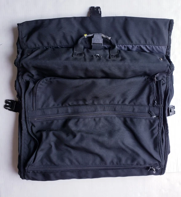 TUMI Black Nylon Bi-Fold Garment Bag Suit Case MADE IN USA 2